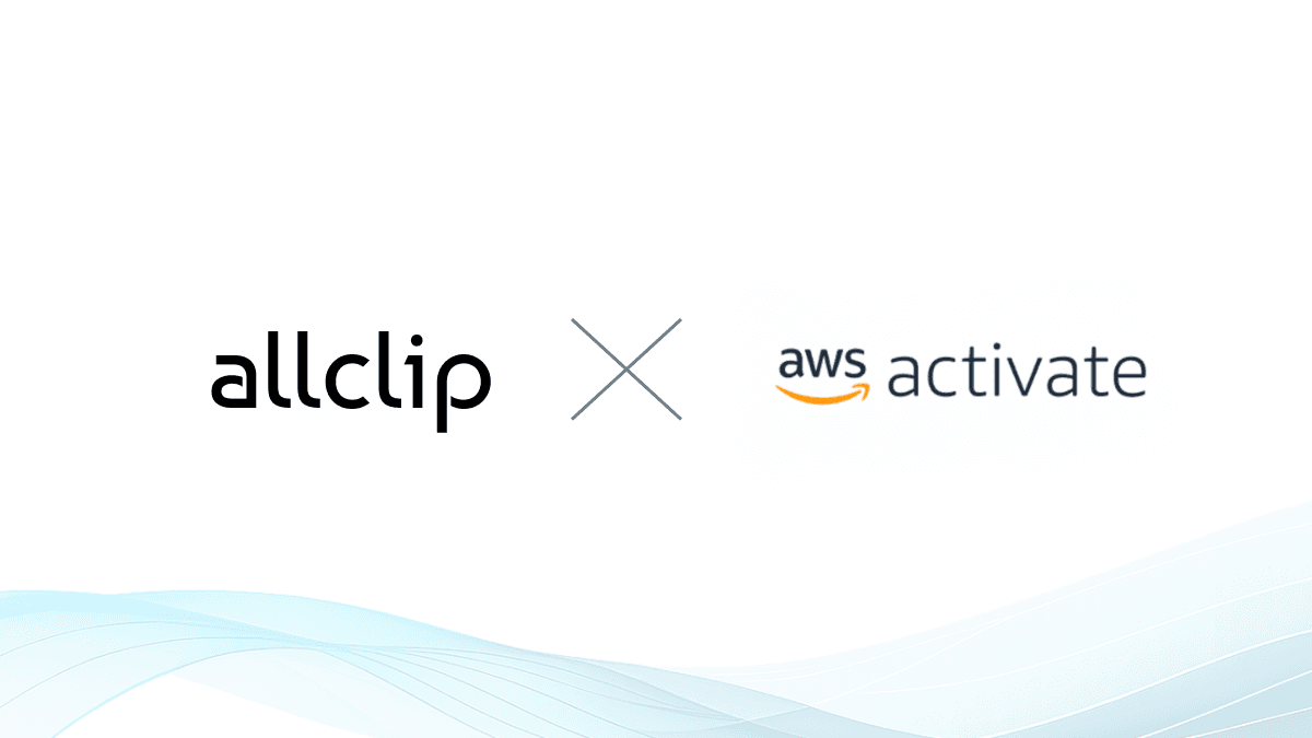 AllClip Inc., Amazon Web Services startup destek programı “AWS Activate” için seçildi