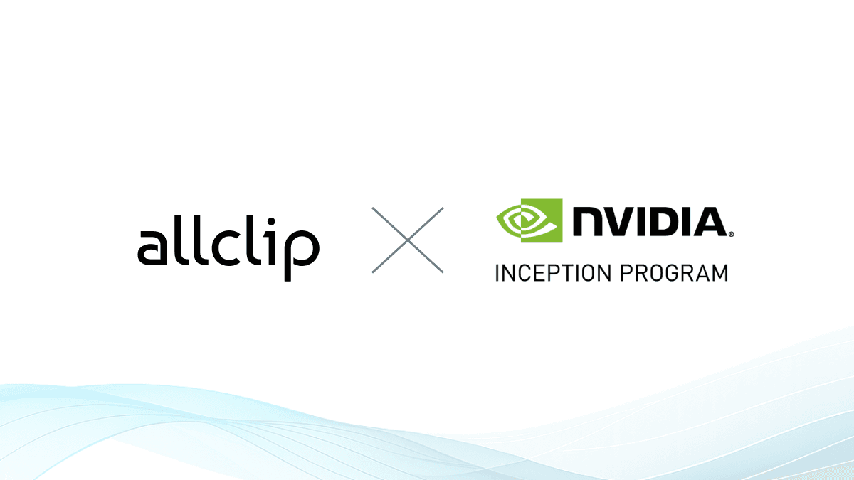 AllClip Inc., “NVIDIA Inception Program” için seçildi